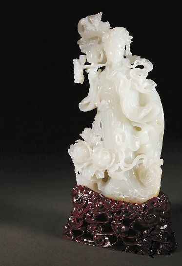 23746 和田玉中国古美術 中国骨董 工芸品 彫刻品 時代物 本物 珍品旧