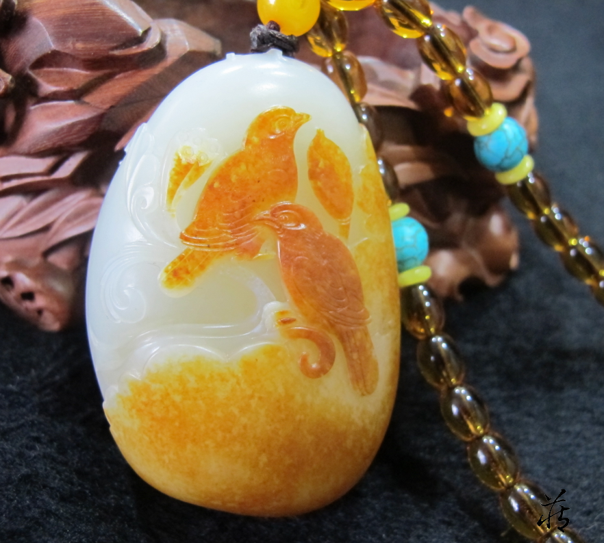 君子情怀走进王永芳的花鸟玉雕和田玉鉴定保养知识大全-藏玉网- 藏玉