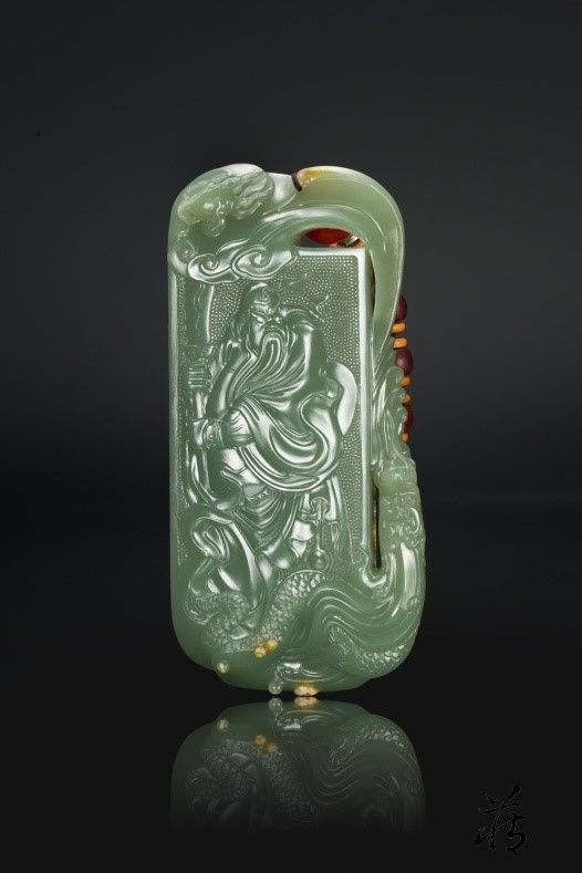 Z-456 天然玉石 古玉 大型 亀 老玉 河磨玉 置物 風水 縁起物