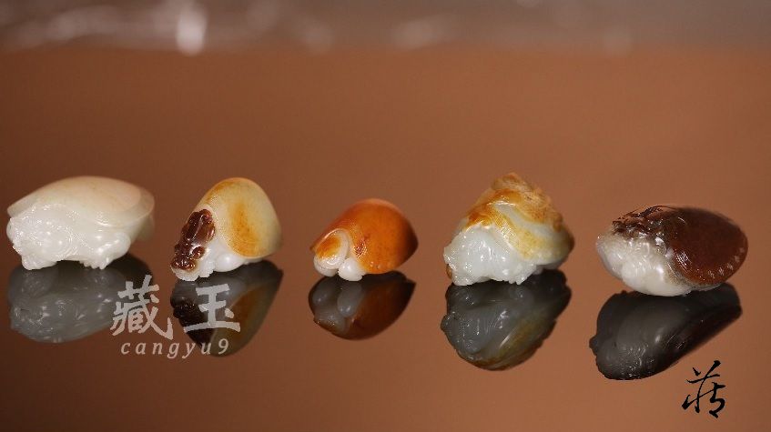 明から清時代　和田玉　双貔貅　龍亀 瑞獣　純和田玉彫り　古玉石　繊細(F-57) 6_ZZ2922 【惠】人間国宝 和田玉 雕刻【旧蔵寿山石鼓上獣釦印章