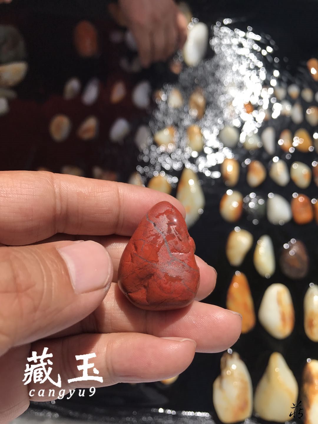 这是一个红石头,紫泥石,600块钱.