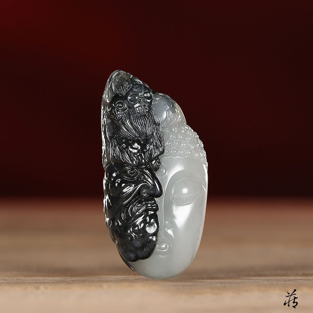 半善半恶,半佛半魔:玉雕里的一念之间!