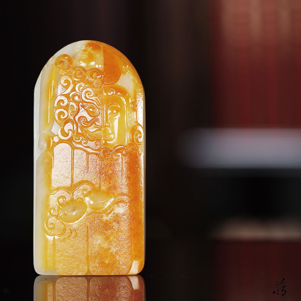 半善半恶，半佛半魔：玉雕里的一念之间！和田玉鉴定保养知识大全-藏玉网- 藏玉｜藏玉APP_高端和田玉收藏拍卖交易平台-