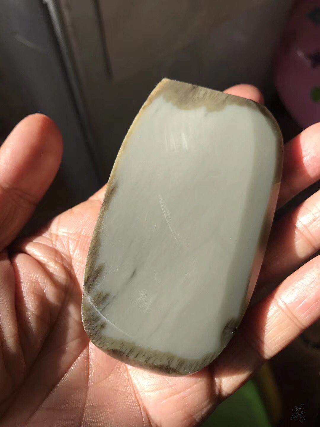 顶级的沙枣青和田玉,原来是这种