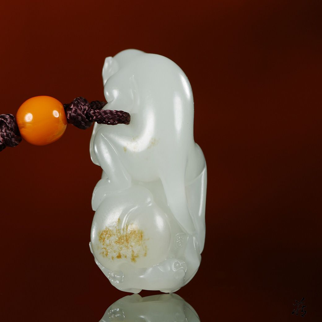 雕必有意，和田玉雕典故里的长寿星——小藏看玉雕和田玉鉴定保养知识大全
