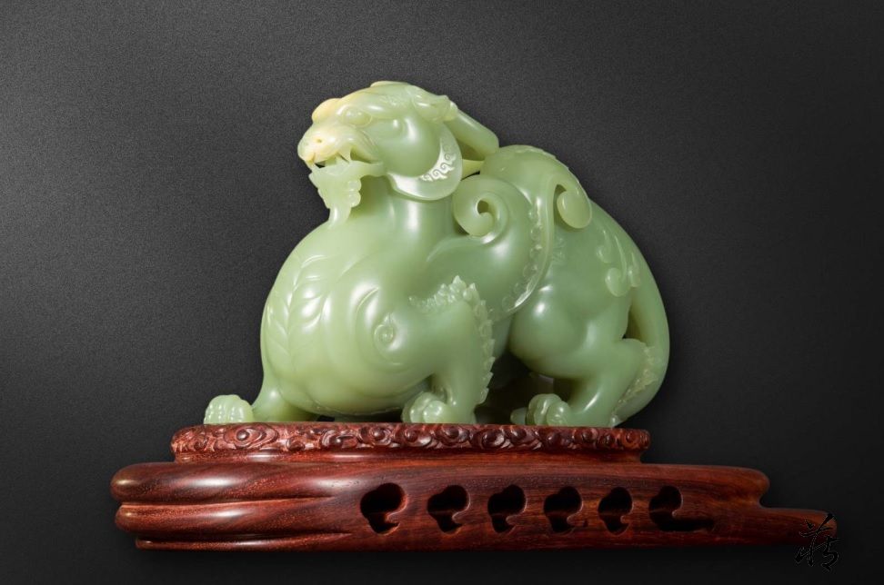 上风上水的和田玉貔貅，厉害了！和田玉鉴定保养知识大全-藏玉网- 藏玉