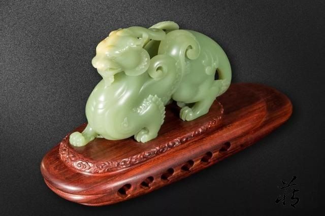 唐物 古和田玉手彫 瑞獣貔貅 如意紋 聚財福 風水 置物 上风上水的和田玉貔貅，厉害了！和田玉鉴定保养知识大全-藏玉网- 藏玉