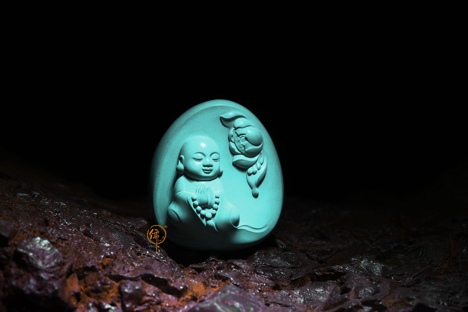 和田玉等材质的萌般童子，一个比一个富有禅意！和田玉鉴定保养知识大全