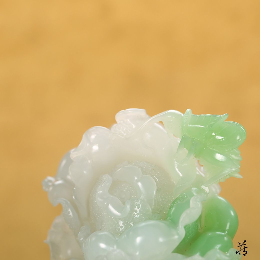 置物 白菜 中国和田玉？ 和田玉白菜摆件赏鉴_和田玉收藏_资讯中心_中国和田玉网