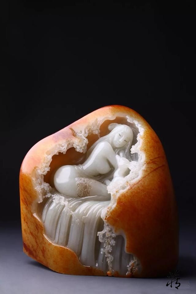 専用物　昔玉石雕刻  和田玉　２個同捆 専用物 昔玉石雕刻 和田玉 2個同捆 専用物 昔玉石雕刻 和田玉 2個同捆