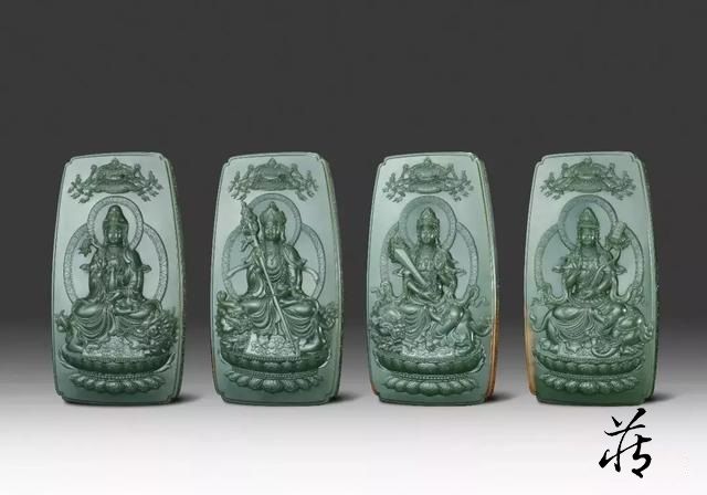 神工特别金奖作品，和田玉四大菩萨风格鲜明和田玉鉴定保养知识大全-藏玉网-