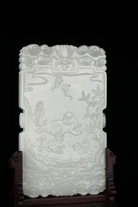 一对插牌