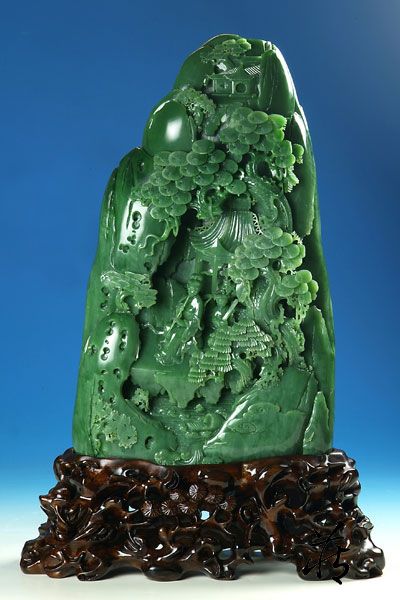 玉艺联盟品鉴:新疆玉雕大师郭忠广作品和田玉鉴定保养