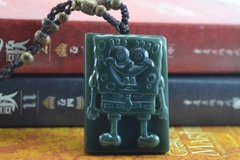 该如何评价一个玉雕海绵宝宝！