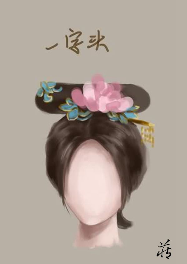 古代仕女发型示意图