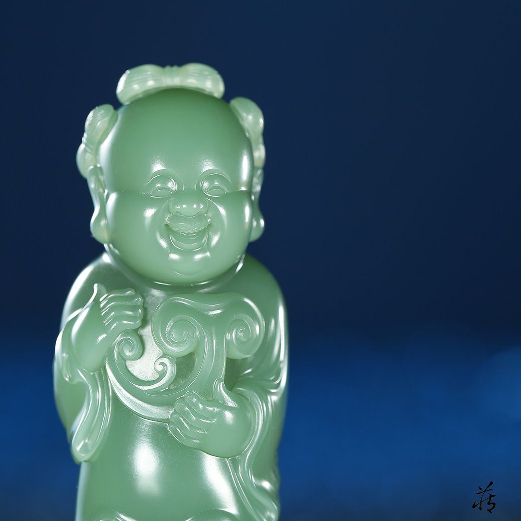 和田玉上的儿童节！