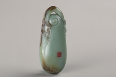 这种“蓝色和田玉”你见过吗？