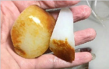 不以一刀论输赢，这就是切和田玉籽料的魅力！