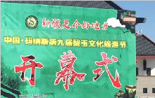 玛纳斯第九届碧玉文化旅游节开幕
