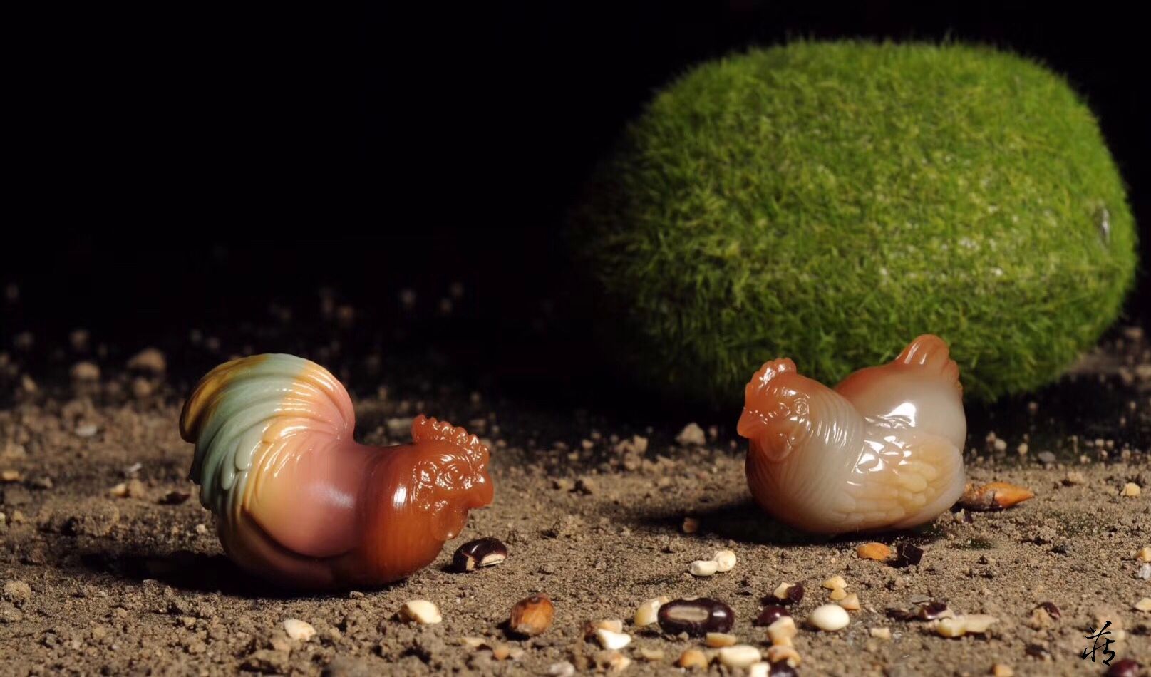 玉雕中的写实主义,被这群小动物萌化了!