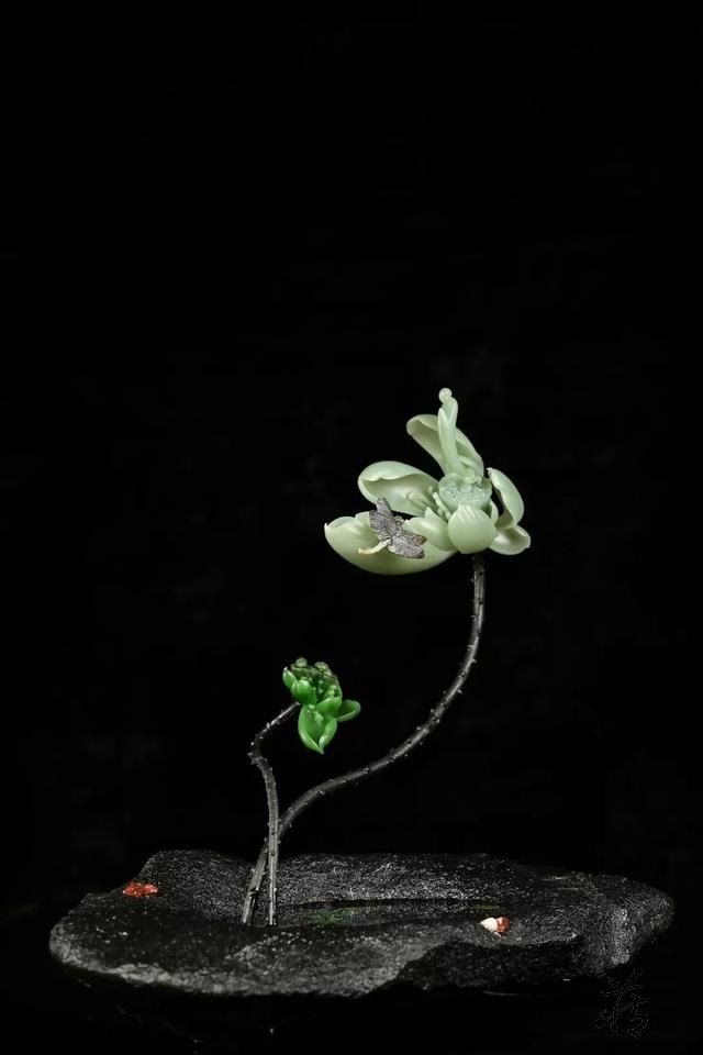 难怪和田玉荷花题材这么受欢迎原来有这么好的寓意