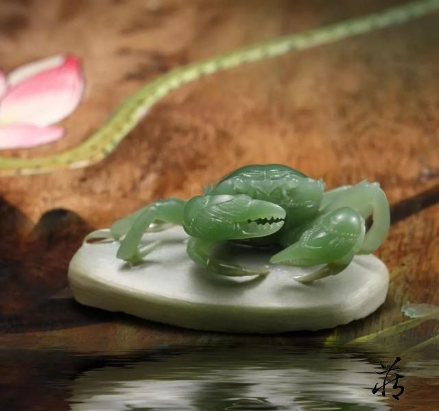和田玉螃蟹深受人们的喜爱除了美味还有这些