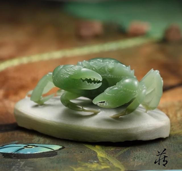 和田玉螃蟹深受人们的喜爱除了美味还有这些