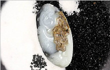 【臻品】和田玉作品《老子出关》：日出东方，紫气东来