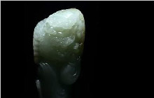 和田玉原石如何蜕变为威严的钟馗？