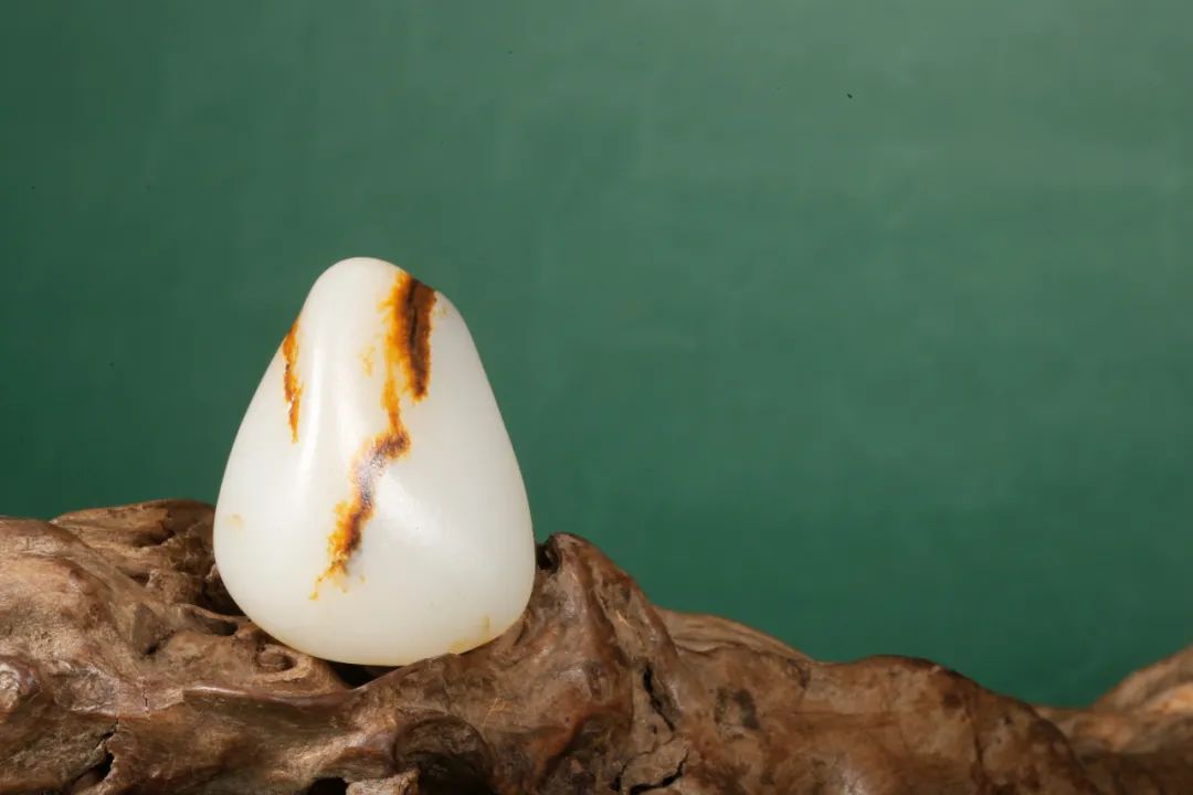 臻品丨步步高升，挂红皮原石，新疆和田籽料，邀您共赏