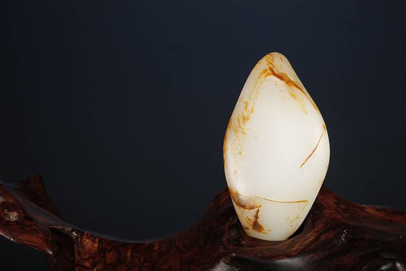 臻品丨历尽千帆，洒红皮原石，新疆和田籽料，邀您共赏